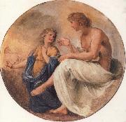 Phaeton and Apollo Giovanni da san giovanni
